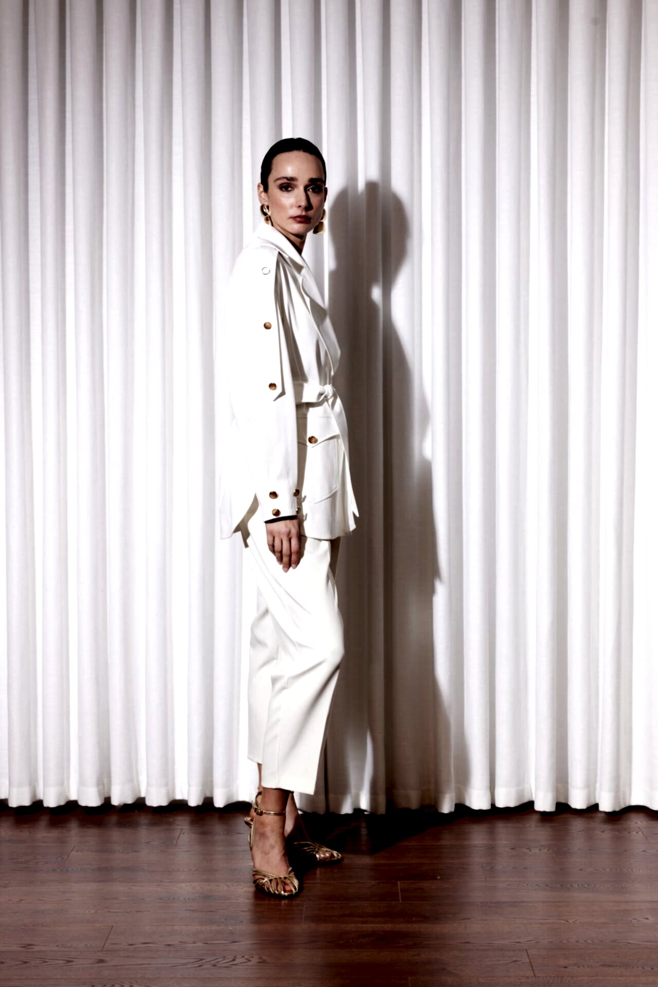 MSM VIRELLE KISA TRENÇKOT EKRU