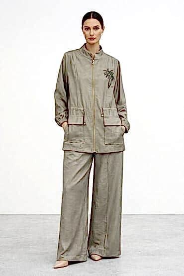 NUSS İŞLEMELİ TAKIM YEŞİL