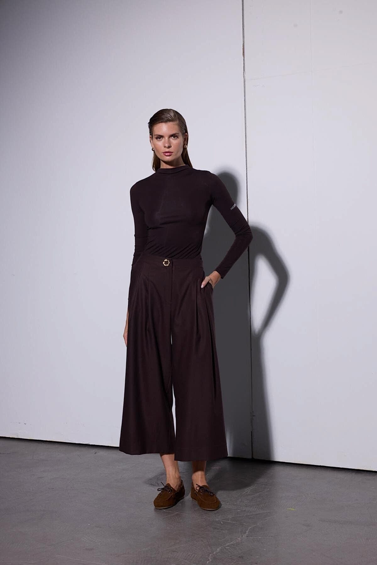 MSM MİRA PANTOLON KAHVE