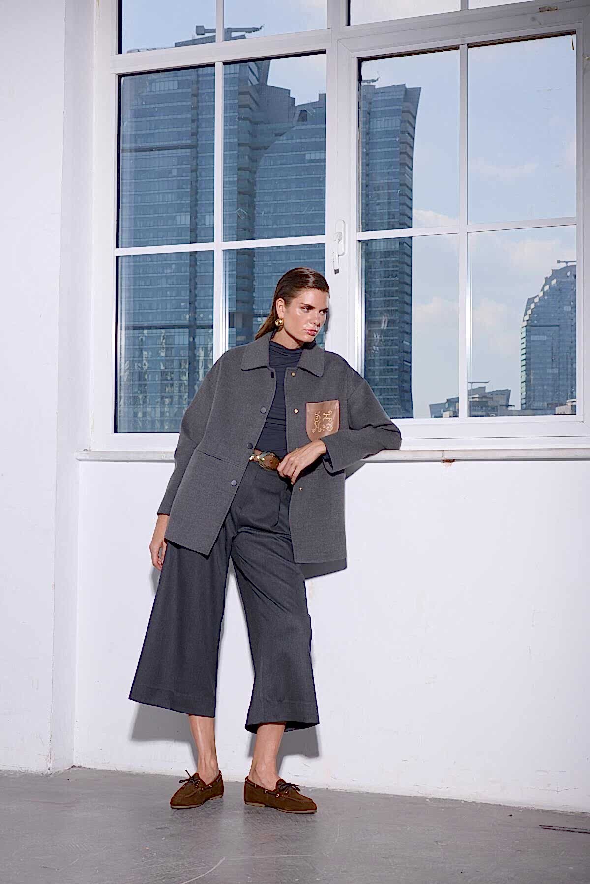 MSM MİRA PANTOLON GRİ