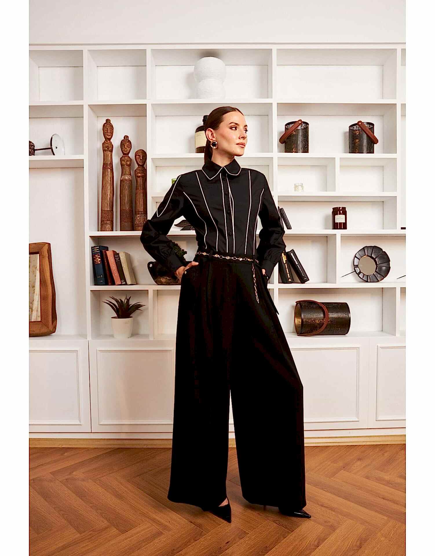 SELVİ ÇETİN BOL PAÇA PANTOLON