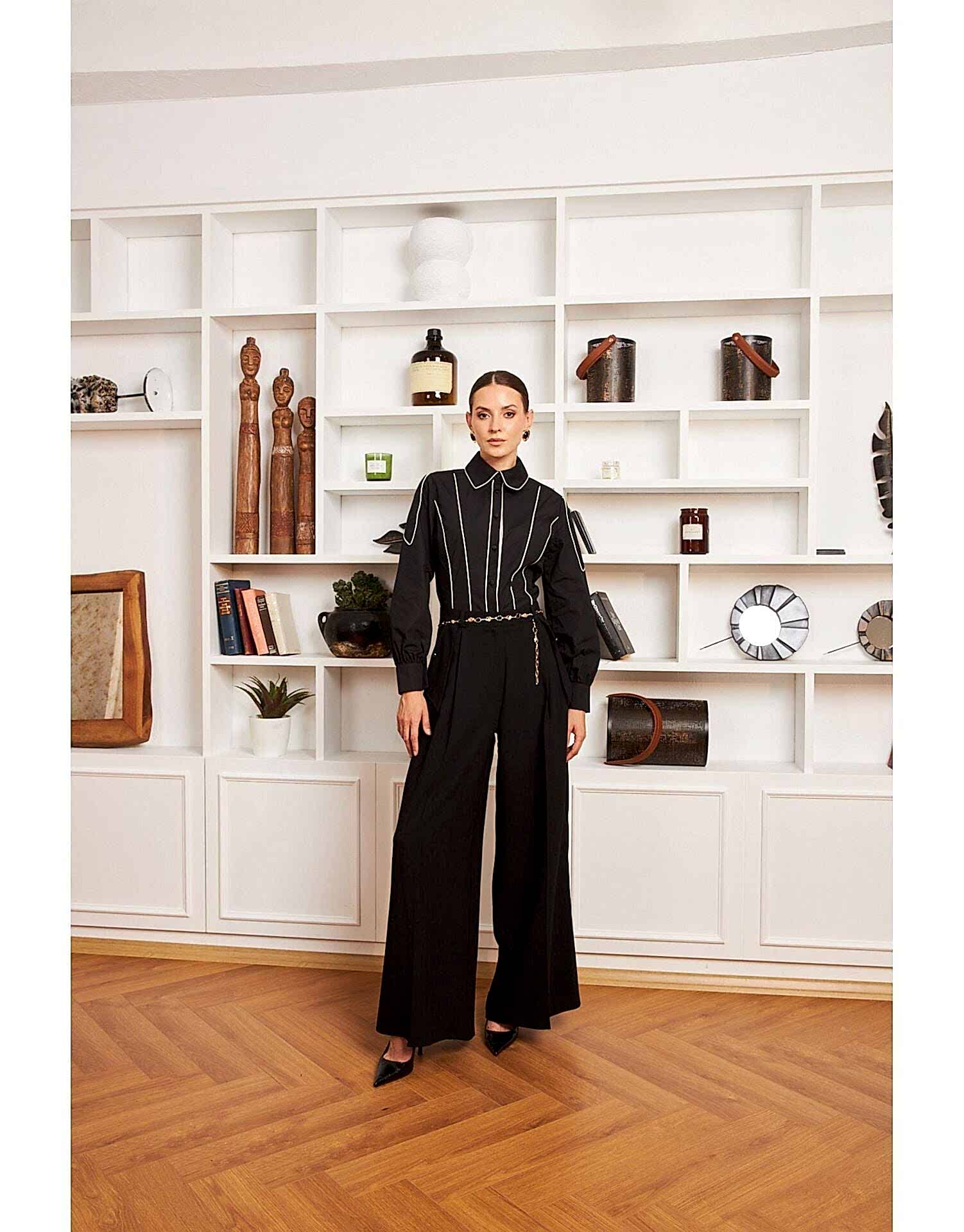 SELVİ ÇETİN BOL PAÇA PANTOLON