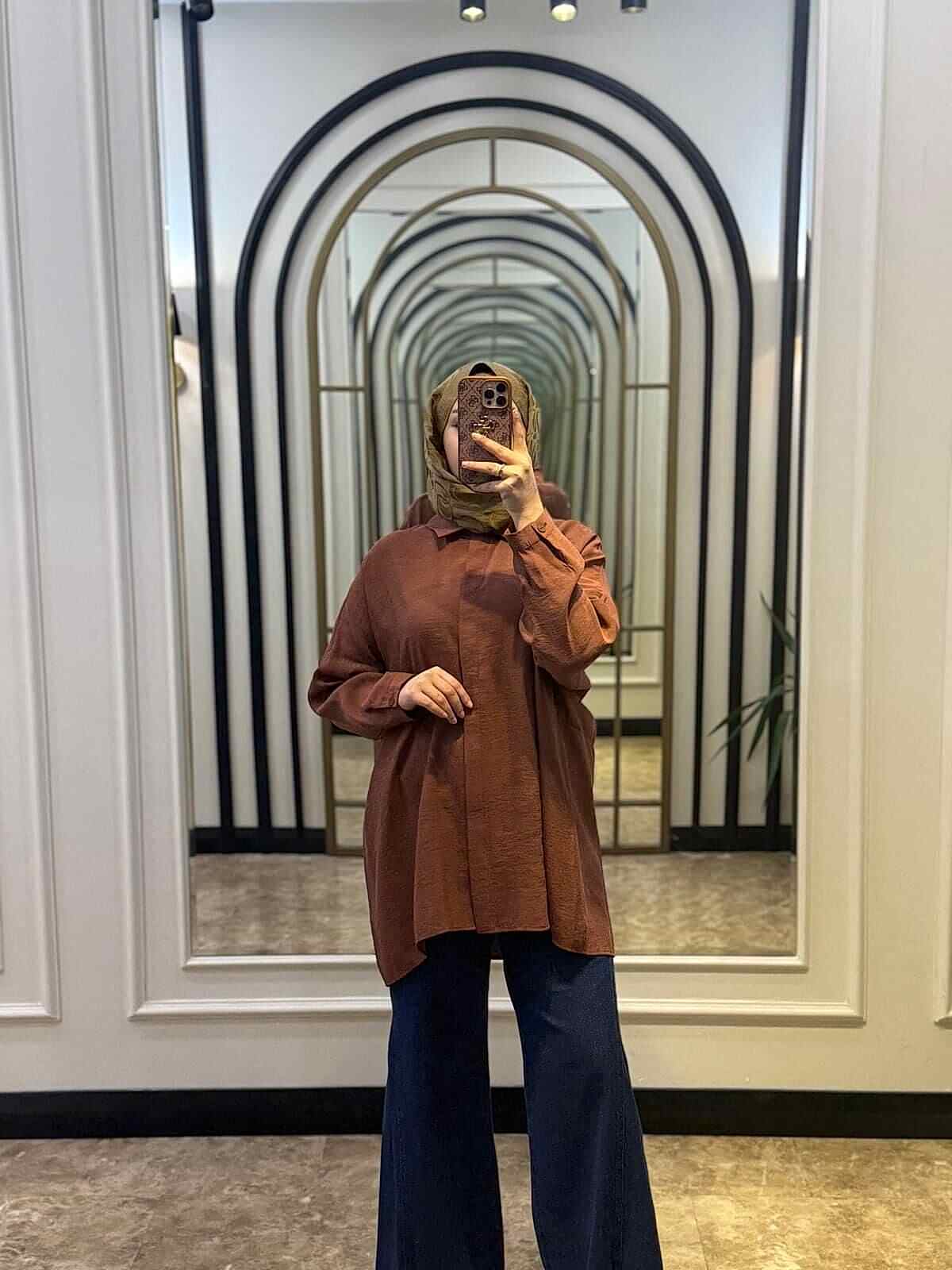 NUSS KİREMİT GÖMLEK