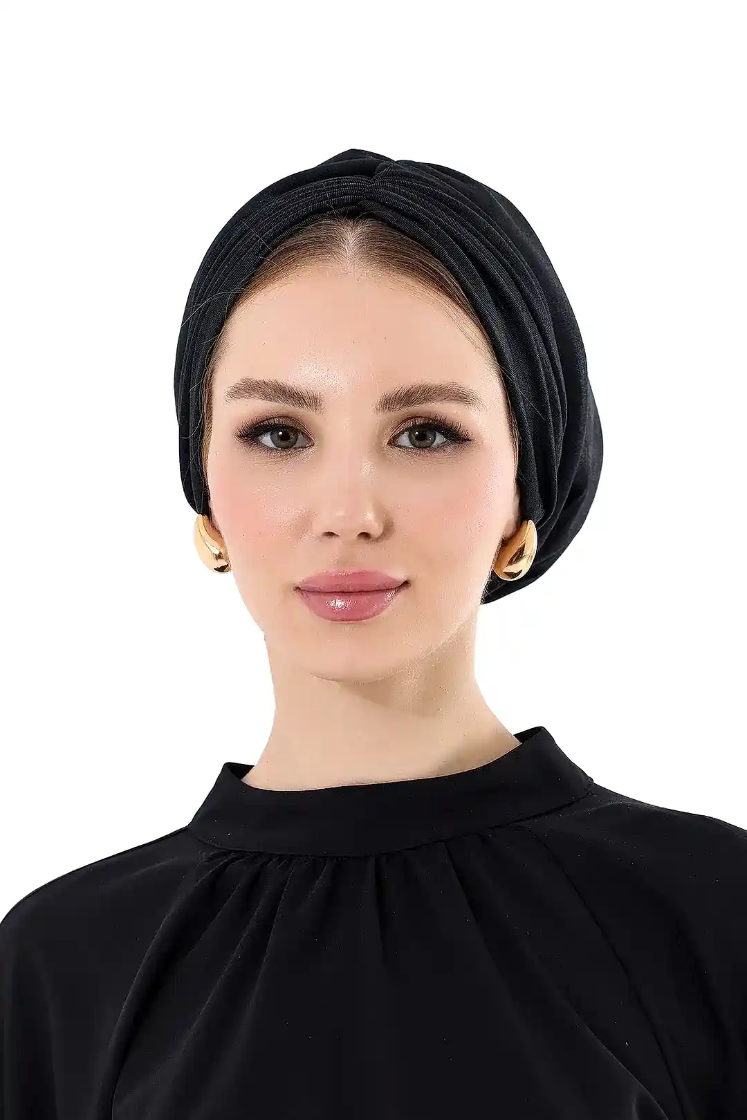 Sedef Dolgulu Abrans Bone Siyah